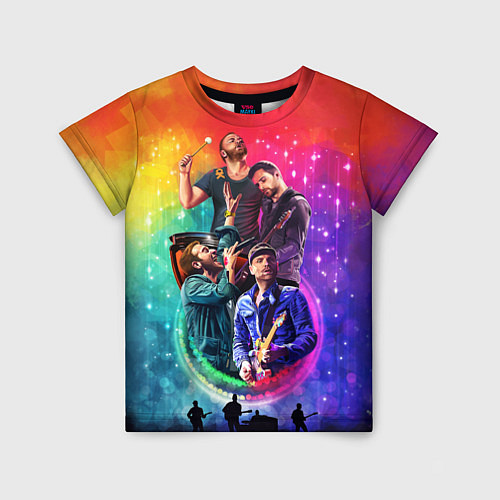 Детская футболка Coldplay Stories / 3D-принт – фото 1