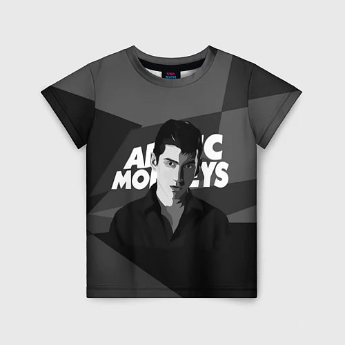 Детская футболка Солист Arctic Monkeys / 3D-принт – фото 1