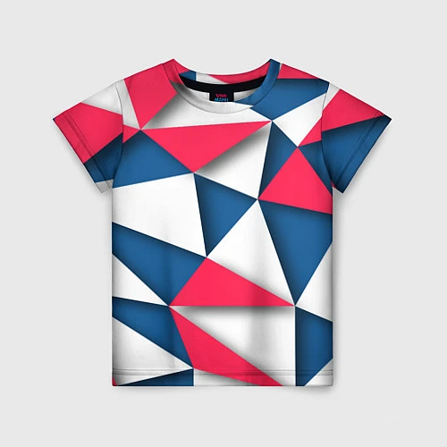 Детская футболка Geometry style / 3D-принт – фото 1