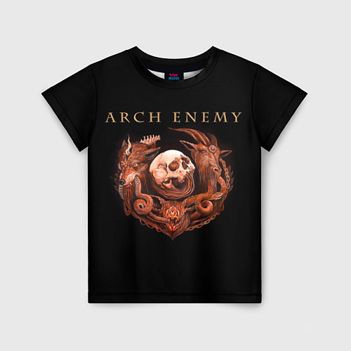 Детская футболка Arch Enemy: Kingdom / 3D-принт – фото 1