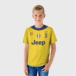 Футболка детская Juventus FC: Dybala Guest 17/18, цвет: 3D-принт — фото 2