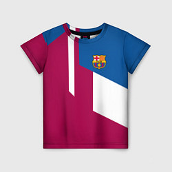 Футболка детская FC Barcelona 2018, цвет: 3D-принт