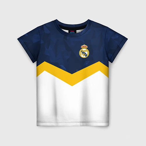 Детская футболка Real Madrid FC: Sport / 3D-принт – фото 1