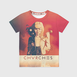 Футболка детская Chvrches Girl, цвет: 3D-принт