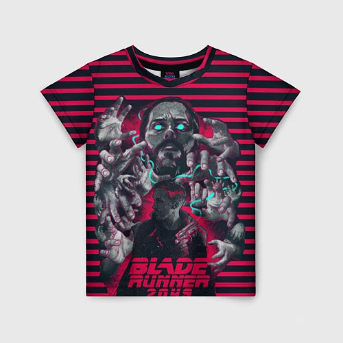 Детская футболка Blade Runner 2049: Hands / 3D-принт – фото 1