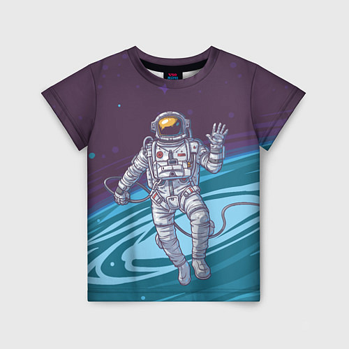 Детская футболка Привет из космоса / 3D-принт – фото 1