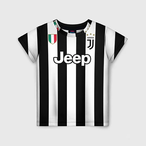 Детская футболка Juventus FC: Higuain Home 17/18 / 3D-принт – фото 1