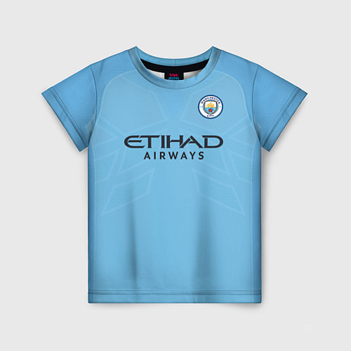 Детская футболка Man City FC: Sterling Home 17/18 / 3D-принт – фото 1