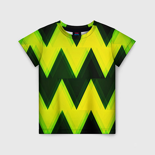 Детская футболка Zigzag / 3D-принт – фото 1