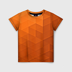 Детская футболка Orange abstraction