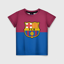 Футболка детская Barcelona FC: Duo Color, цвет: 3D-принт