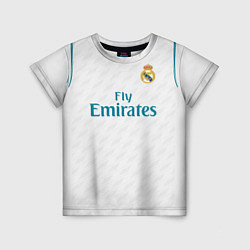 Футболка детская Real Mardid FC: Asensio Home 17/18, цвет: 3D-принт