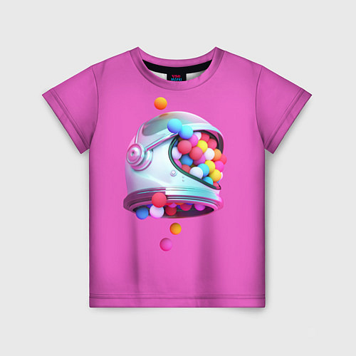 Детская футболка Colorful Balls / 3D-принт – фото 1