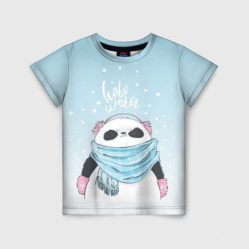 Детская футболка Hate Winter / 3D-принт – фото 1