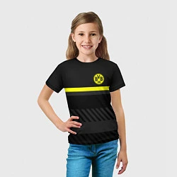 Футболка детская FC Borussia 2018 Original #3, цвет: 3D-принт — фото 2