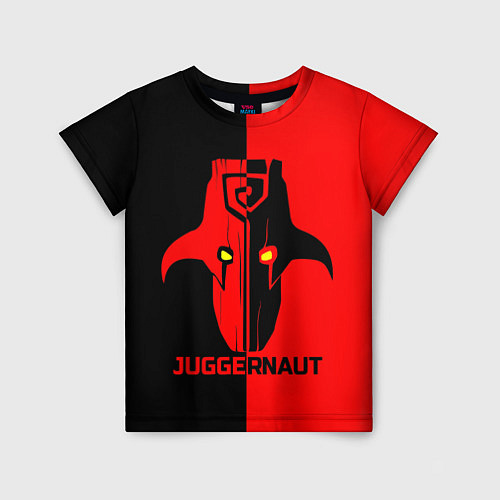 Детская футболка Juggernaut Blood / 3D-принт – фото 1