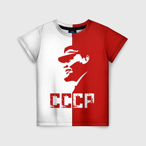 Детская футболка Ленин СССР / 3D-принт – фото 1