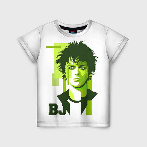 Детская футболка Green Day: Armstrong Billy Joe / 3D-принт – фото 1