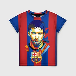 Футболка детская Lionel Messi, цвет: 3D-принт