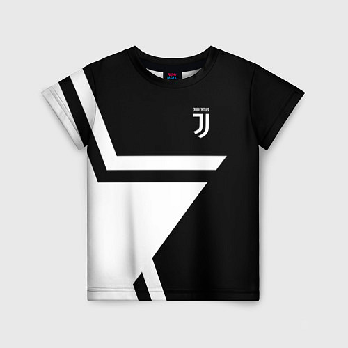 Детская футболка FC Juventus: Star / 3D-принт – фото 1