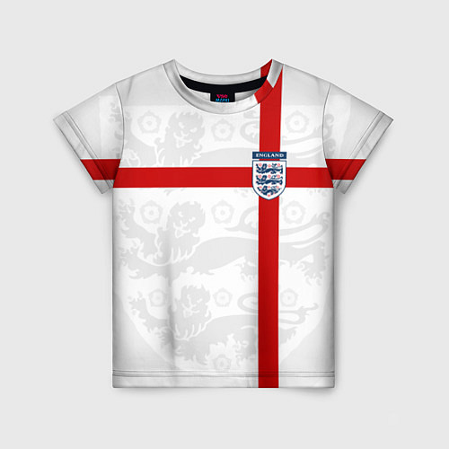 Детская футболка Сборная Англии / 3D-принт – фото 1