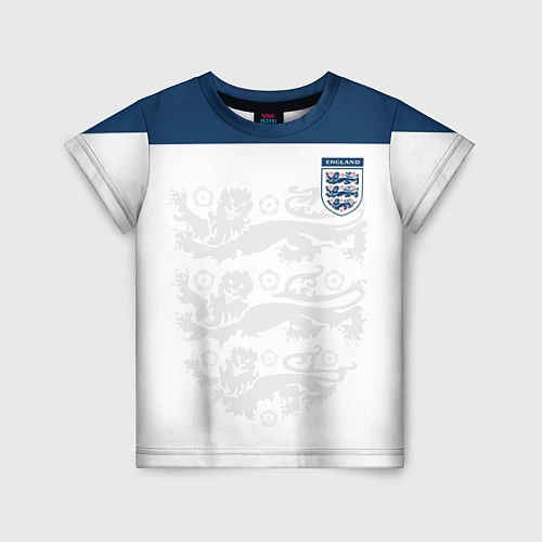 Детская футболка Сборная Англии / 3D-принт – фото 1