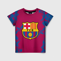 Детская футболка FC Barcelona: Purple & Blue