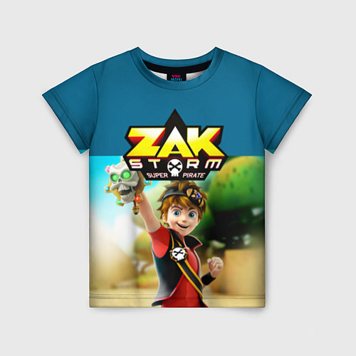 Детская футболка Zak Storm / 3D-принт – фото 1