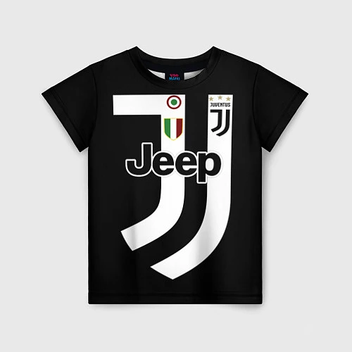 Детская футболка FC Juventus: FIFA 2018 / 3D-принт – фото 1