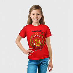 Футболка детская Анжелика из СССР, цвет: 3D-принт — фото 2