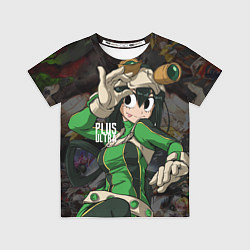 Футболка детская My Hero Academia в очках, цвет: 3D-принт