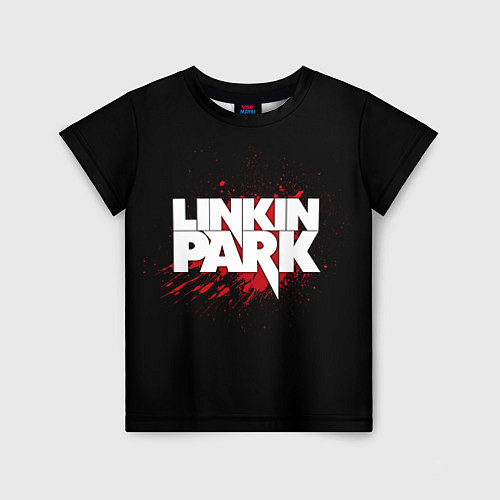 Детская футболка Linkin Park: Drop of Blood / 3D-принт – фото 1