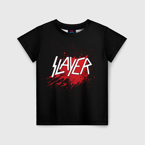 Детская футболка Slayer Blood / 3D-принт – фото 1