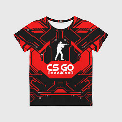 Футболка детская CS:GO - Владислав, цвет: 3D-принт