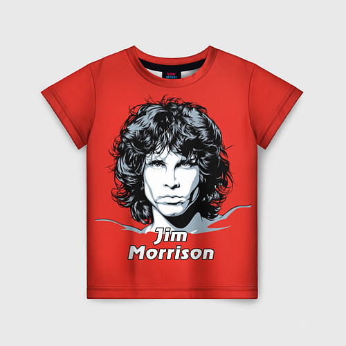 Детская футболка Jim Morrison / 3D-принт – фото 1