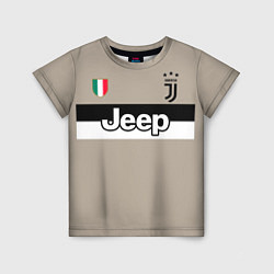 Футболка детская FC Juventus: Away 18/19, цвет: 3D-принт