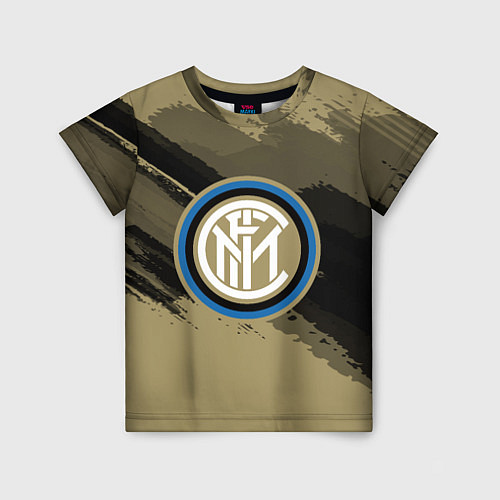 Детская футболка FC Inter: Dark Sport / 3D-принт – фото 1