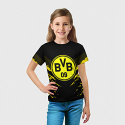 Футболка детская Borussia FC: Sport Fashion, цвет: 3D-принт — фото 2