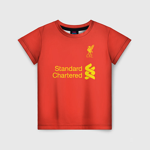 Детская футболка FC Liverpool: Salah 18/19 / 3D-принт – фото 1