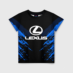 Детская футболка Lexus: Blue Anger