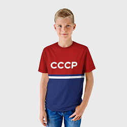Футболка детская СССР: Спортсмен, цвет: 3D-принт — фото 2