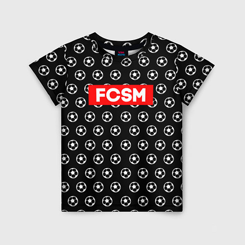 Детская футболка FCSM Supreme / 3D-принт – фото 1