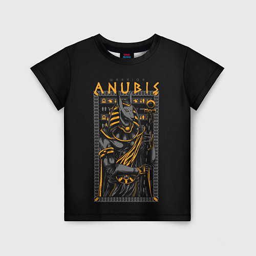 Детская футболка Anubis / 3D-принт – фото 1