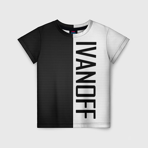 Детская футболка IVANOFF / 3D-принт – фото 1