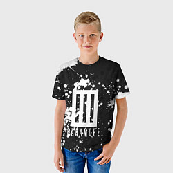 Футболка детская Paramore: Black & White, цвет: 3D-принт — фото 2
