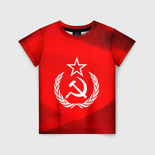 Детская футболка Патриот СССР / 3D-принт – фото 1