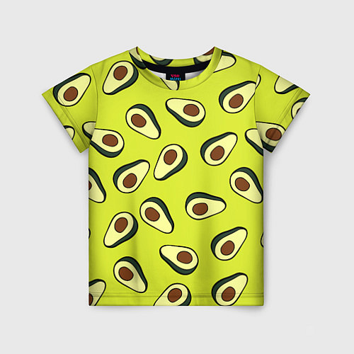 Детская футболка Стиль авокадо / 3D-принт – фото 1