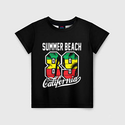 Футболка детская Summer Beach 89, цвет: 3D-принт
