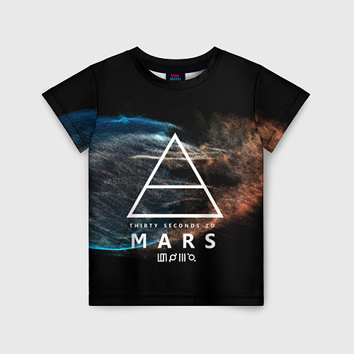 Детская футболка 30 Seconds to Mars / 3D-принт – фото 1