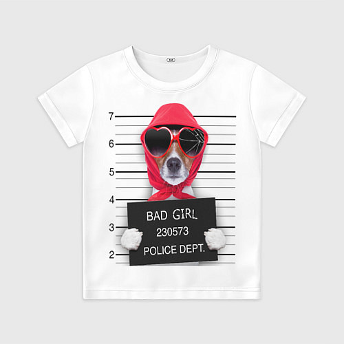 Детская футболка Bad Girl / 3D-принт – фото 1